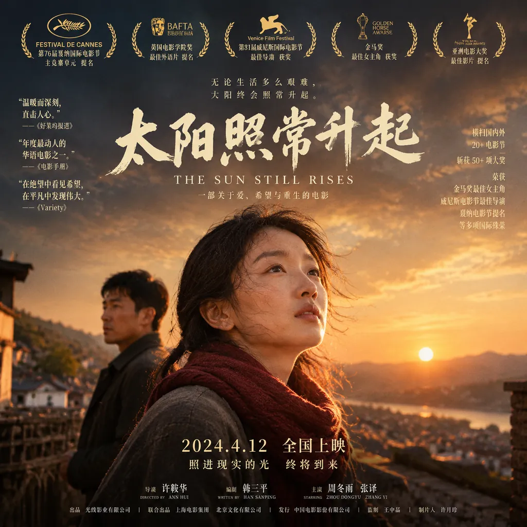 #204 电影：太阳照常升起， 电影海报